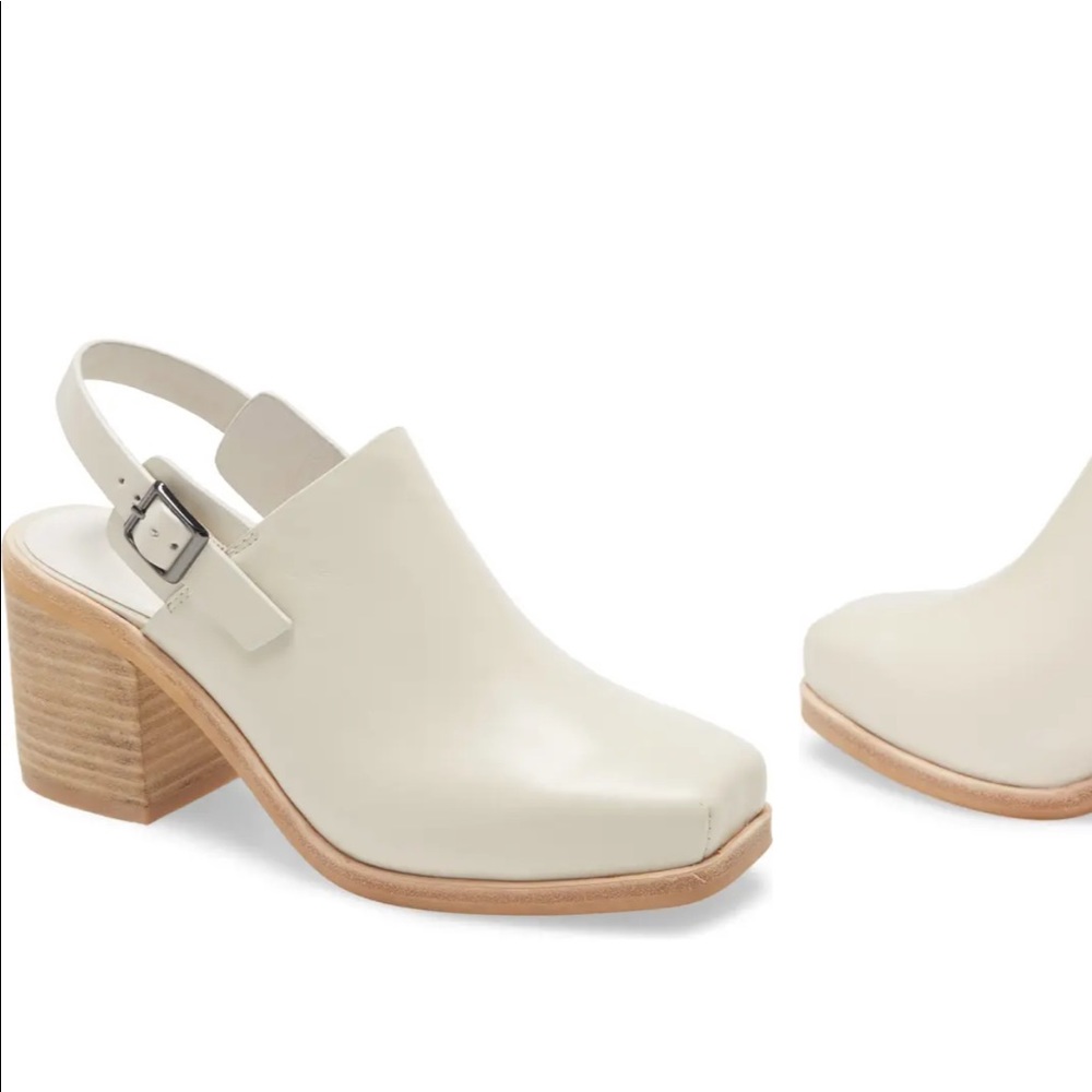 NWT Intentionally Blank Honcho Slingback Mule